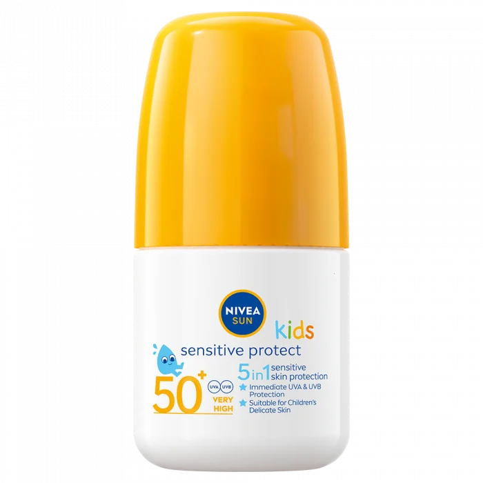 NIVEA Sun KIDS Sensitive Roll-on SPF 50+, 50ml v:1947209