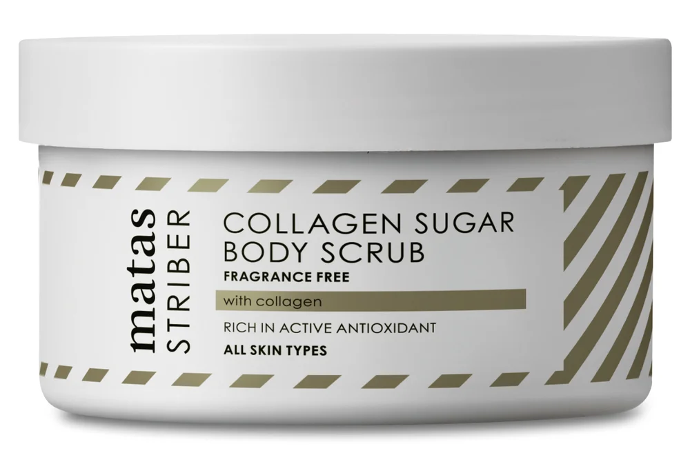 Collagen Sugar Body Scrub Fragrance Free 250 g – Matas Striber v:3354369