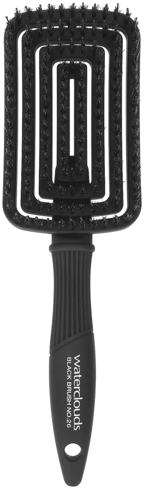Waterclouds Black Brush No.26 Natural Flex vent Large M v:1808135