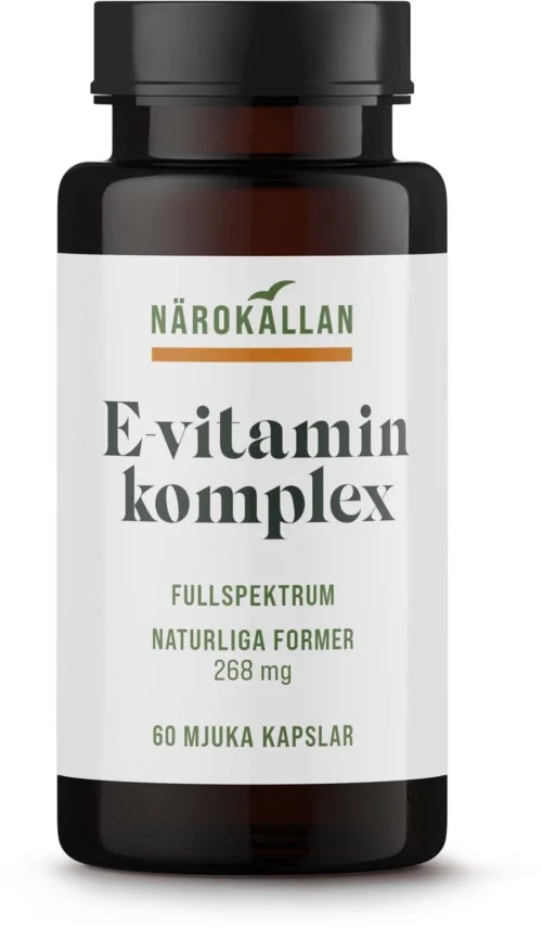 Närokällan E-vitaminkomplex 400IE 60 stk v:4805348 Närokällan E-vitaminkomplex 400IE 60 stk v:4805348