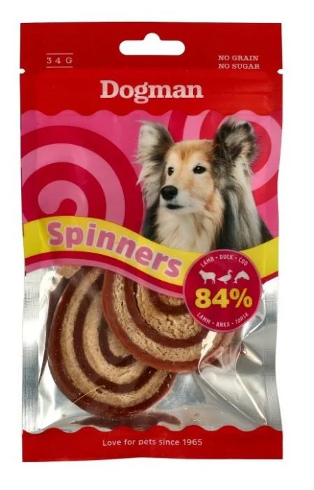 Dogman Spinner treat mix 34g v:1170007 Dogman Spinner treat mix 34g v:1170007