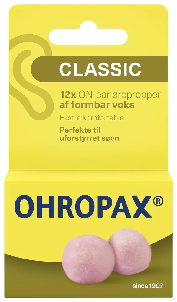 OHROPAX Classic Ørepropper – 6 par. v:4358878 OHROPAX Classic Ørepropper – 6 par. v:4358878