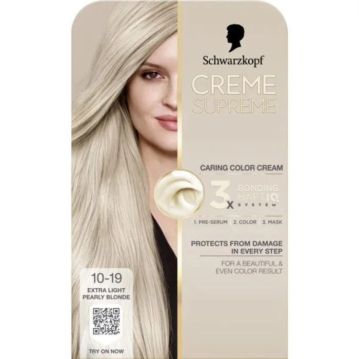 Schwarzkopf Creme Supreme 10-19 Extra Light Pearly Blonde v:2132926