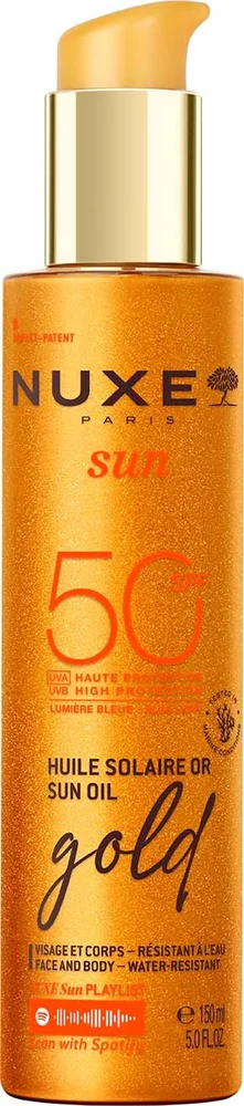 Nuxe Sun Tanning Oil Gold SPF50 150 ml v:7739630