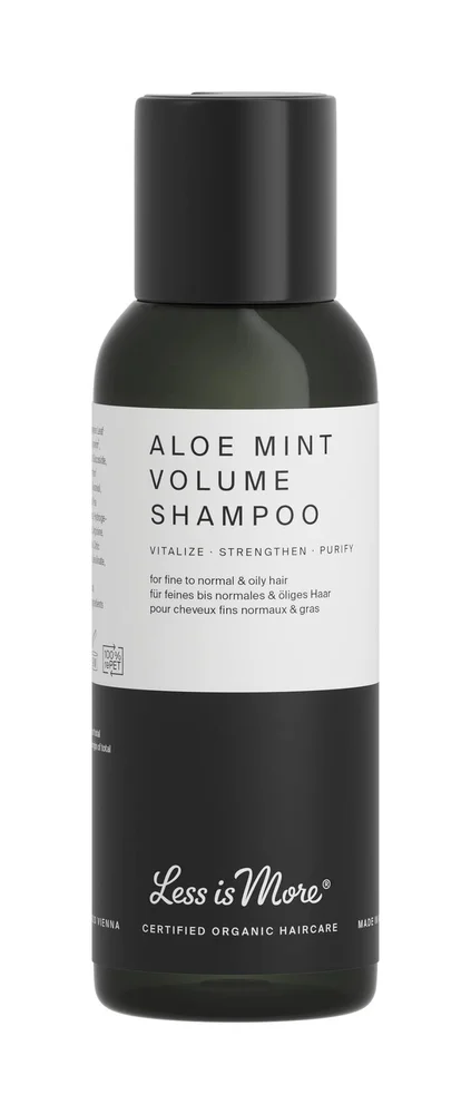 Organic Aloe Mint Volume Shampoo 50 ml – Less Is More v:7027770 Organic Aloe Mint Volume Shampoo 50 ml – Less Is More v:7027770