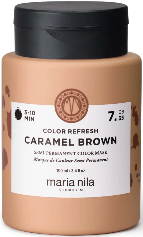 maria nila Colour Refresh Semi-Permanent Color Mask 7.35 Caramel Brown v:2938393 maria nila Colour Refresh Semi-Permanent Color Mask 7.35 Caramel Brown v:2938393