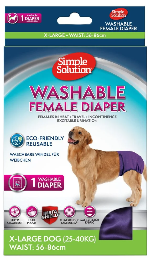 Simple Solution Vaskbar Bleie til tisper – XL v:6574086 Simple Solution Vaskbar Bleie til tisper – XL v:6574086