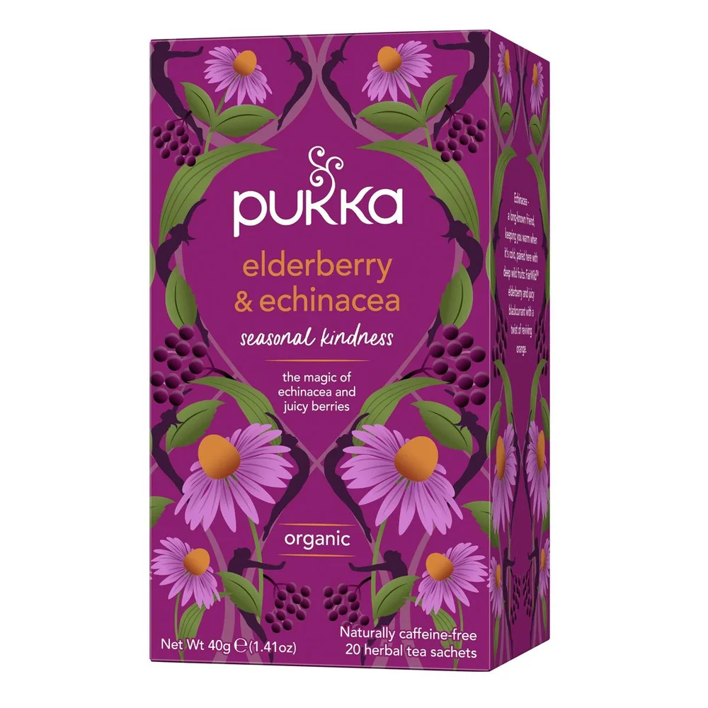 Pukka Elderberry & Echinacea te – 20 poser v:2181146 Pukka Elderberry & Echinacea te – 20 poser v:2181146