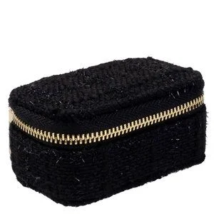 DARK Tweed Jewellery Box Micro Black v:9748776 DARK Tweed Jewellery Box Micro Black v:9748776