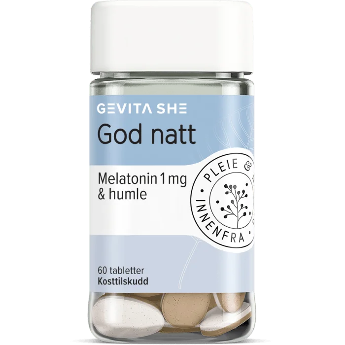 Gevita She God natt – 60 stk. v:1302996 Gevita She God natt – 60 stk. v:1302996