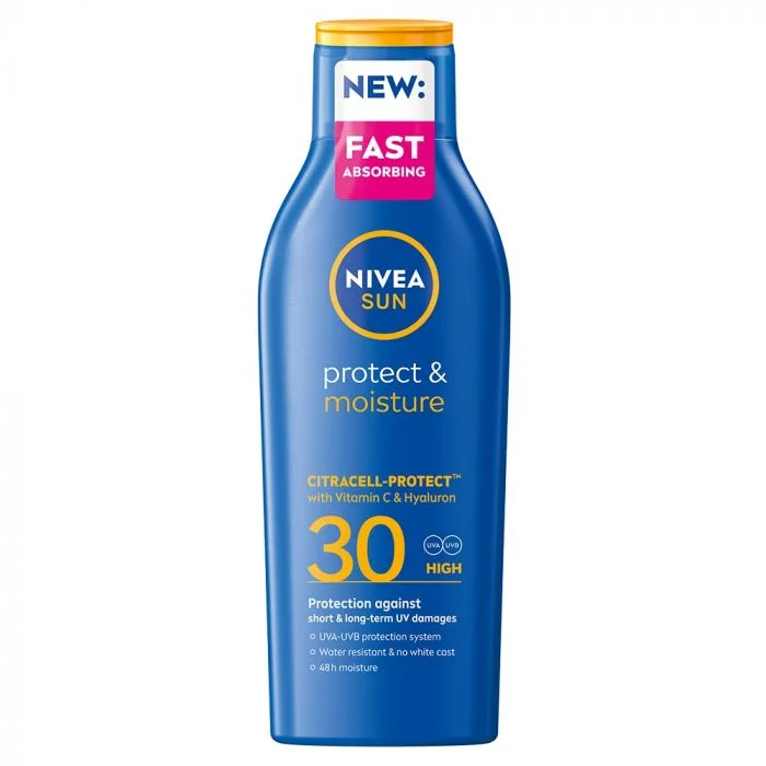 NIVEA Sun Protect & Moisture Lotion SPF 30 200 ml v:1227599 NIVEA Sun Protect & Moisture Lotion SPF 30 200 ml v:1227599