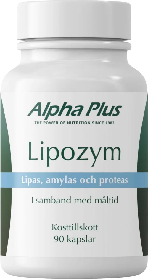 Alpha Plus Lipozym 90 stk v:8159634 Alpha Plus Lipozym 90 stk v:8159634