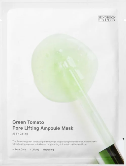 Sungboon Editor Green Tomato Pore Lifting Ampoule Mask 23 g v:3245316 Sungboon Editor Green Tomato Pore Lifting Ampoule Mask 23 g v:3245316
