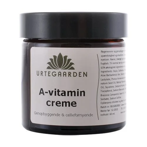 Urtegaarden A-vitaminkrem - 60 ml v:2905991