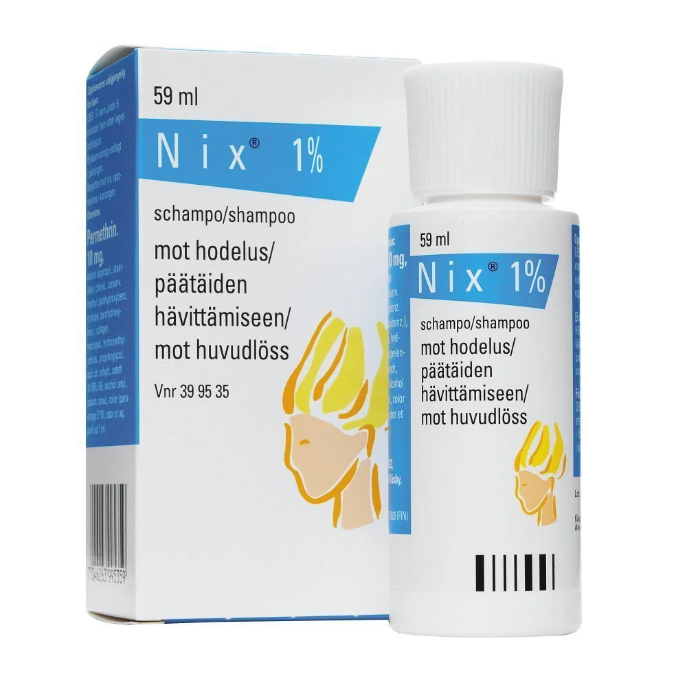 Nix sjampo 1 % – 59 ml v:9641044 Nix sjampo 1 % – 59 ml v:9641044