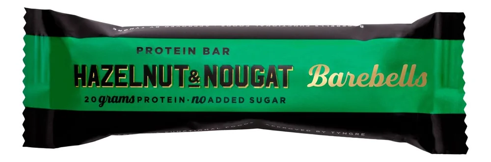 Barebells Proteinbar Hazelnut & Nougat – 55 g. v:8593384 Barebells Proteinbar Hazelnut & Nougat – 55 g. v:8593384