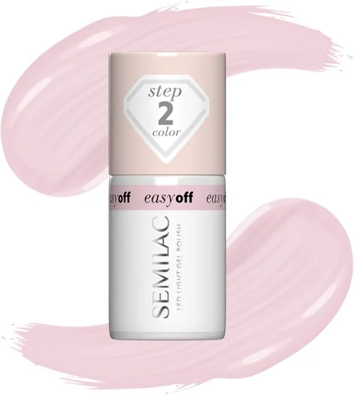 SEMILAC Easy Off LED Light Gel Polish Pink Marshmallow v:5096155 SEMILAC Easy Off LED Light Gel Polish Pink Marshmallow v:5096155