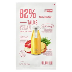 Missha Talks Vegan Squeeze Sheet Mask Skin Smoother v:7833289 Missha Talks Vegan Squeeze Sheet Mask Skin Smoother v:7833289