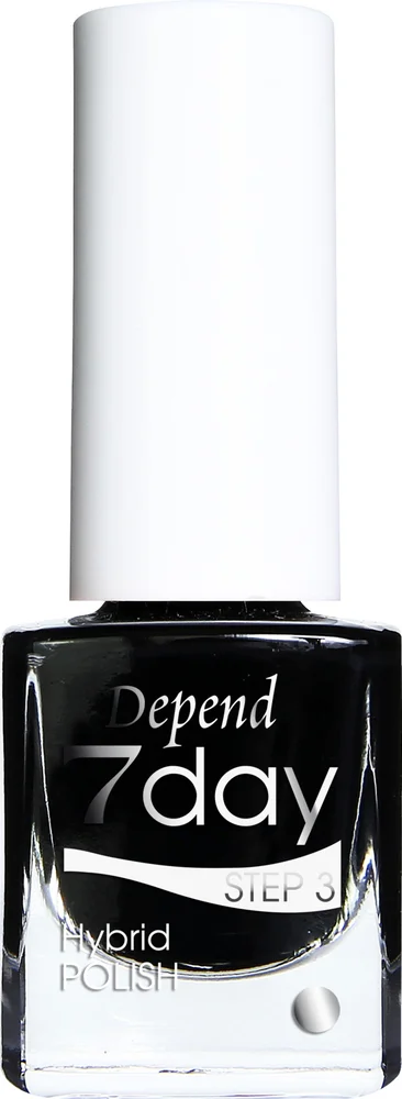 7 Day Nail Polish Goth Black – Depend v:8223318 7 Day Nail Polish Goth Black – Depend v:8223318