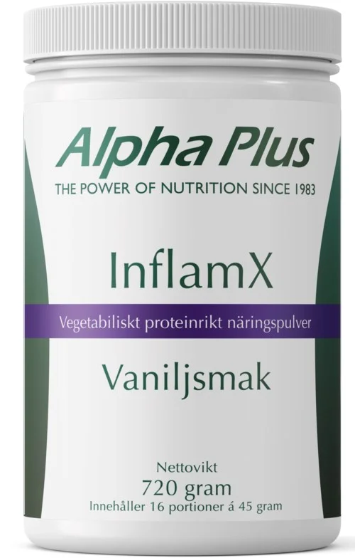 Alpha Plus InflamX Vaniljsmak 720 g v:6216062 Alpha Plus InflamX Vaniljsmak 720 g v:6216062