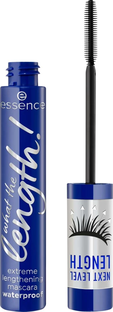 essence What The Length! Extreme Lengthening Mascara Waterproof 02 Black v:8168843