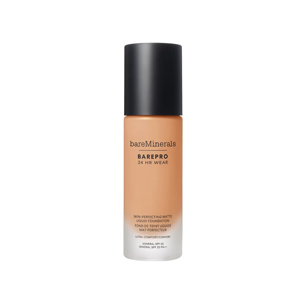 BAREPRO 24HR Skin-Perfecting Matte Liquid Foundation SPF 20 Medium 37 Warm – bareMinerals v:3219466