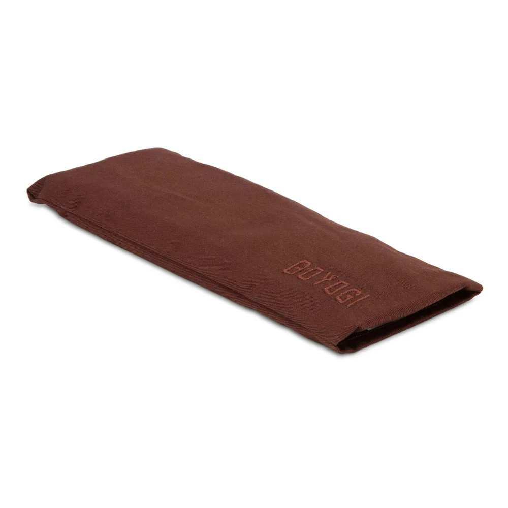 Calm Organic Cotton Eye Pillow Mørkebrunt – GOYOGI v:9863479