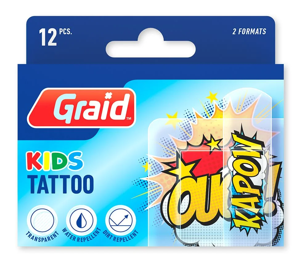 Graid Tattoo Effect Plaster Words – 1 stk. v:3366096 Graid Tattoo Effect Plaster Words – 1 stk. v:3366096