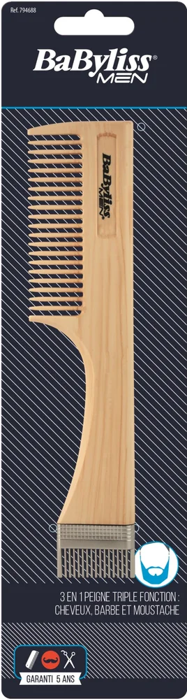 BaByliss Paris Accessories 794688 Beard & Mustache Comb v:4384961