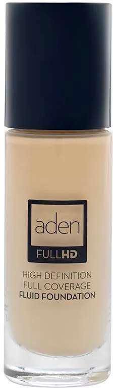 Aden Full HD Fluid Foundation Porcelaine 01 v:2631099 Aden Full HD Fluid Foundation Porcelaine 01 v:2631099