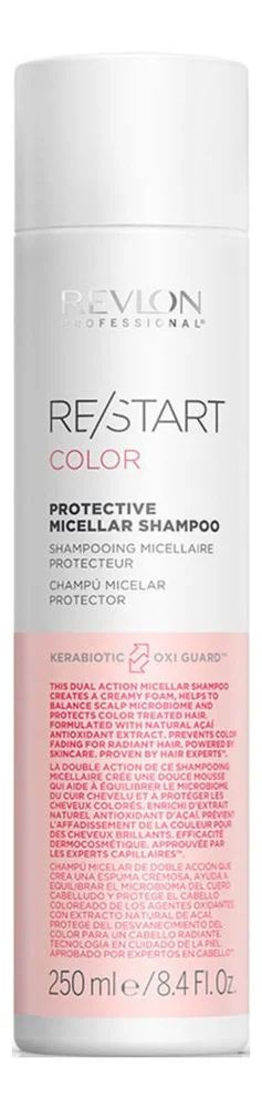 Revlon Professional Restart Color Protective Micellar Shampoo - 250 ml. v:6272483