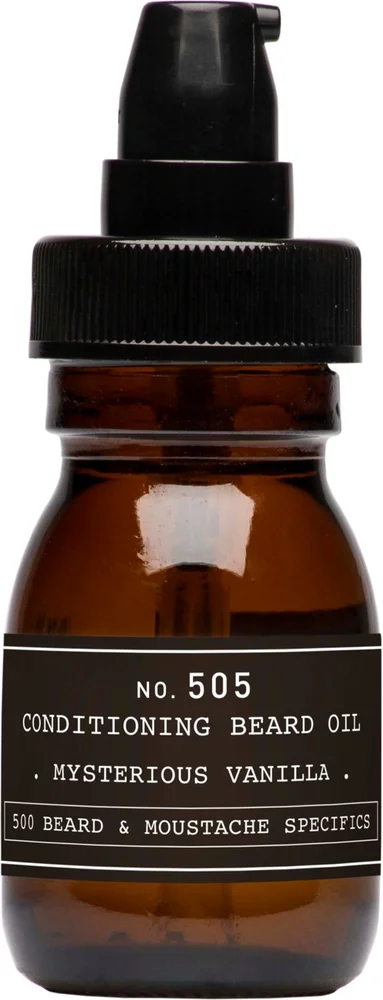 DEPOT MALE TOOLS No. 505 Conditioning Beard Oil Mysterious Vanilla 30 ml v:2275001 DEPOT MALE TOOLS No. 505 Conditioning Beard Oil Mysterious Vanilla 30 ml v:2275001