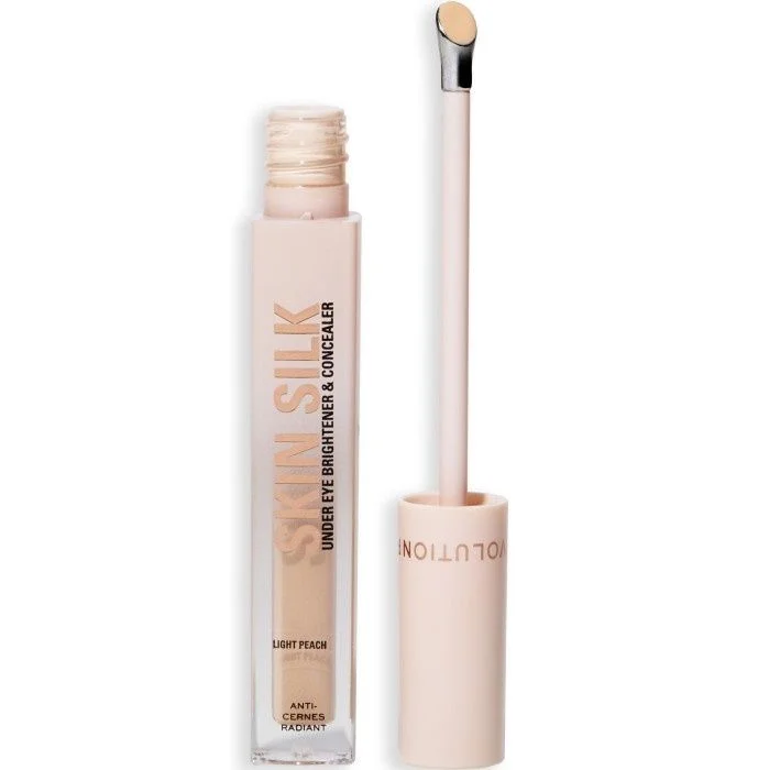 Revolution Skin Silk Radiant Serum Under Eye Brightener Light Peach 4 ml v:5178582