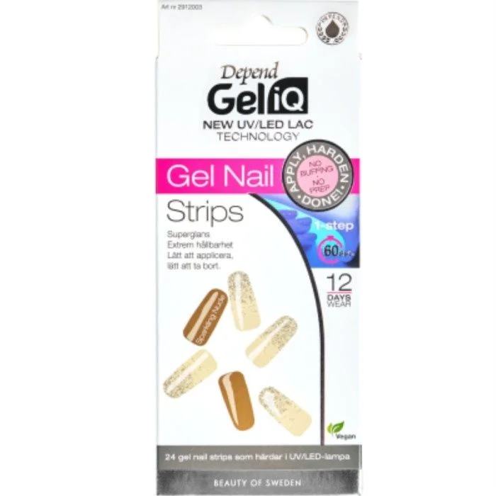 Depend Gel iQ Gel Nail Strips Semi Cured no 3 v:4297664 Depend Gel iQ Gel Nail Strips Semi Cured no 3 v:4297664
