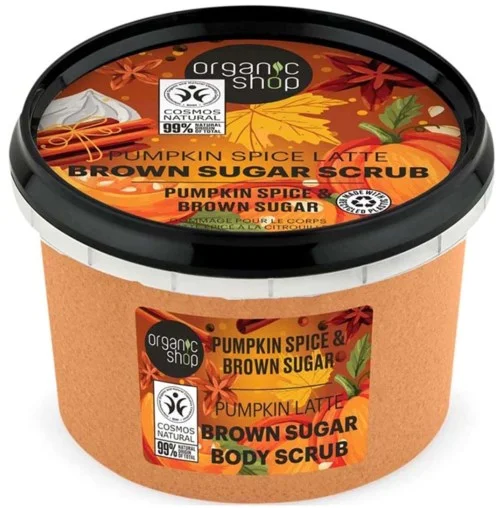 Organic Shop Brown Sugar Body Scrub Pumpkin Spice Latte 250 ml v:4319661