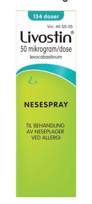 Livostin nesespray 50 mcg/dose – 134 doser v:4445225