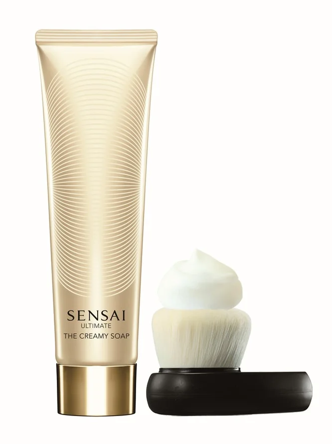 Ultimate The Creamy Soap + Brush Face Cleanser 125 ml - Sensai v:5873548