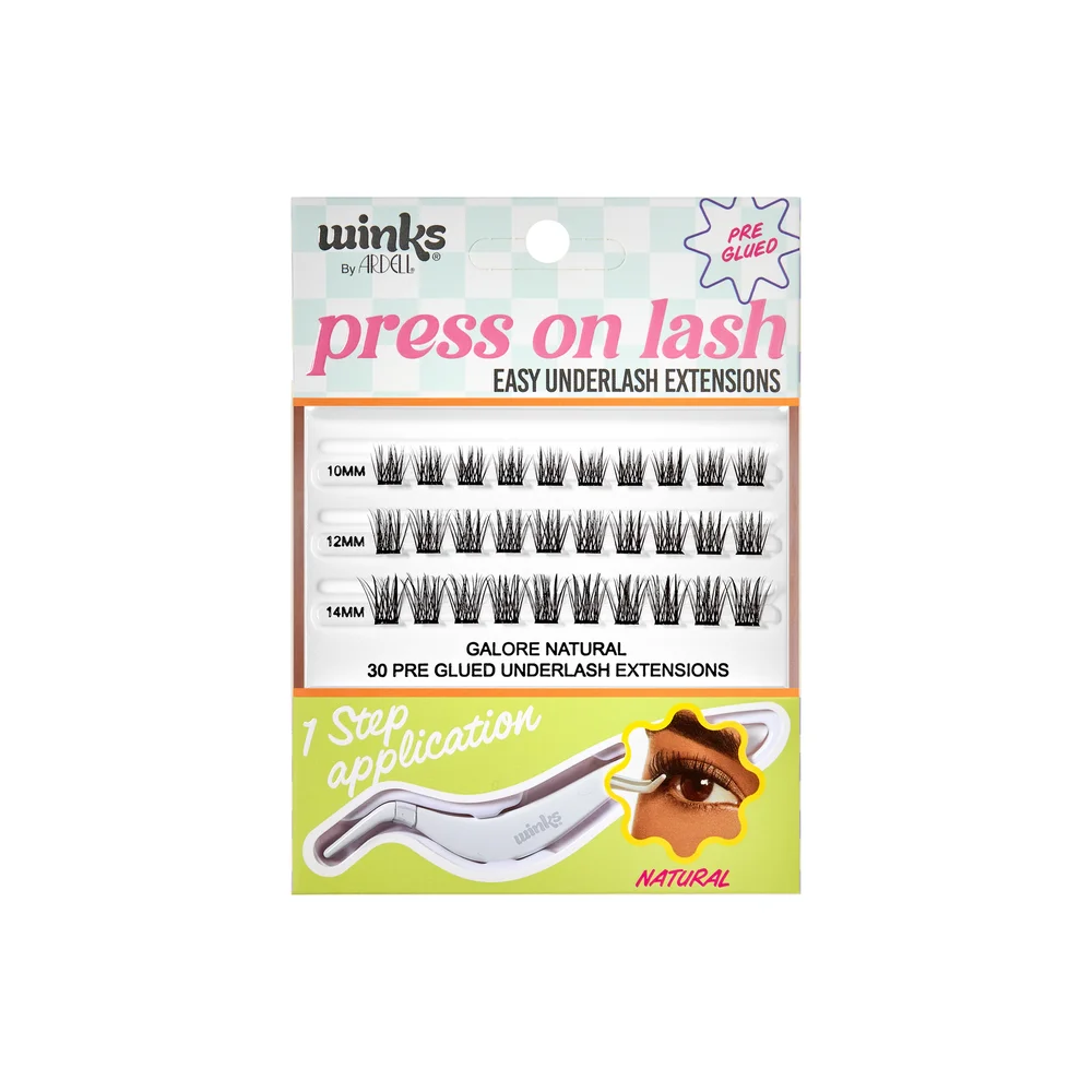 Winks Pre-Glued Press On Underlash Extensions Galore Natural – Ardell v:3992144 Winks Pre-Glued Press On Underlash Extensions Galore Natural – Ardell v:3992144