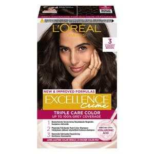 L'Oréal Paris Excellence Creme 3 Darkest Brown v:1243057