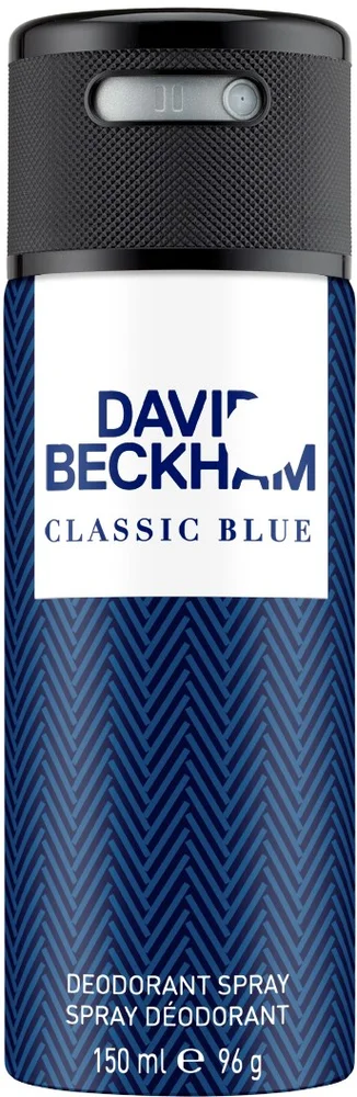 David Beckham Classic Blue Deodorant Body Spray For Men v:9935621 David Beckham Classic Blue Deodorant Body Spray For Men v:9935621