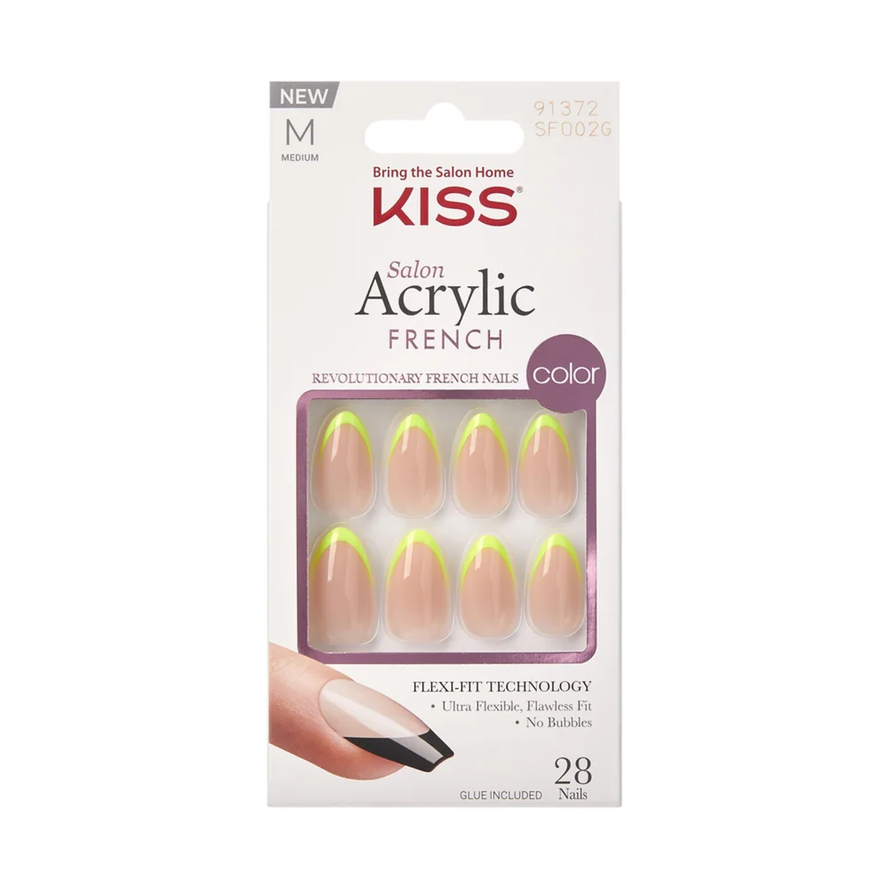 Acrylic French Color - Hype 28 pcs - Kiss v:8141166
