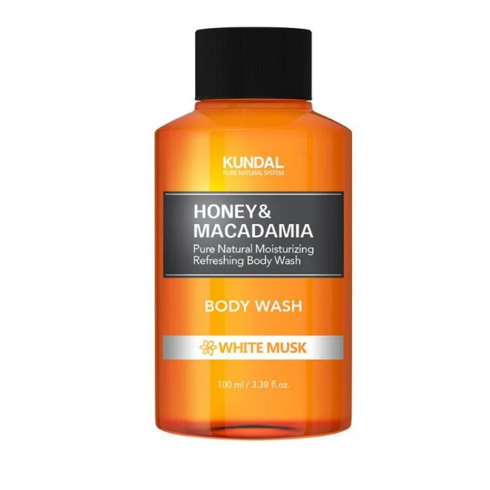 KUNDAL Honey & Macadamia Body Wash White Musk 100 ml v:8363621