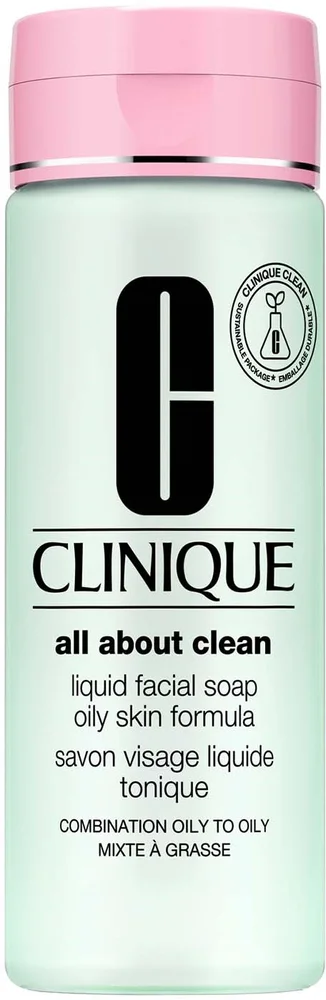 Clinique All About Clean Liquid Facial Soap Oily Skin Formula 200 ml v:6441327
