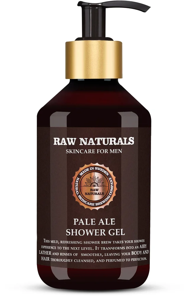 Pale Ale Shower Gel 300 ml – Raw Naturals v:9552180