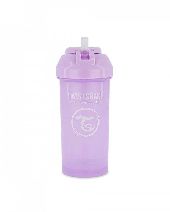 Twistshake Straw Cup 360ml 6+ mnd lilla 1 stk v:6386592 Twistshake Straw Cup 360ml 6+ mnd lilla 1 stk v:6386592