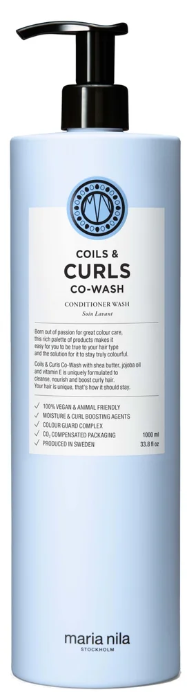 maria nila Coils & Curls Co-Wash 1000 ml v:7539421 maria nila Coils & Curls Co-Wash 1000 ml v:7539421