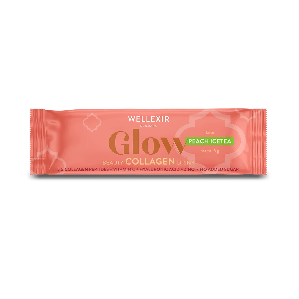 Wellexir Glow Beauty Drink Peach Ice Tea – 1 stk. v:6192965 Wellexir Glow Beauty Drink Peach Ice Tea – 1 stk. v:6192965