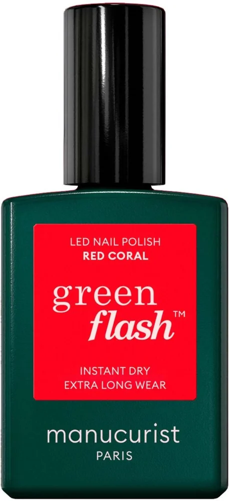 Manucurist Green Flash Gel Polish Red Coral v:5940502 Manucurist Green Flash Gel Polish Red Coral v:5940502