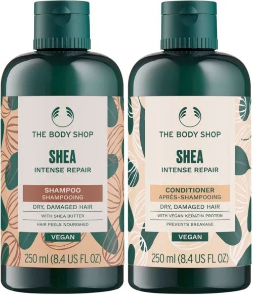 The Body Shop Shea Bundle Intense Repair Shampoo 250 ml & Conditioner 250 ml v:5555579