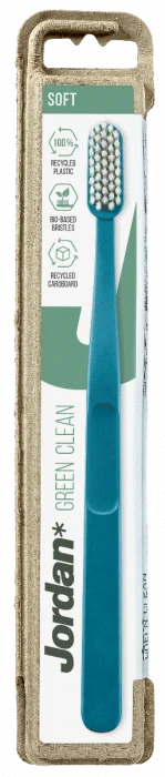 Jordan Green Clean Soft tannbørste 1 stk v:4929414 Jordan Green Clean Soft tannbørste 1 stk v:4929414